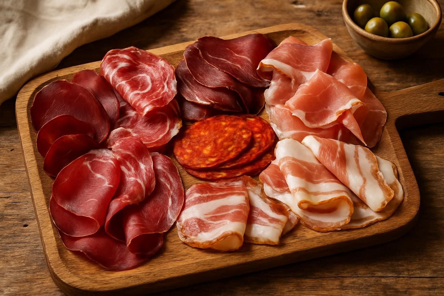 Découvrez la charcuterie italienne authentique avec nos tranches fines savoureuses et délices artisanaux, parfaits pour vos apéritifs et repas gourmands.