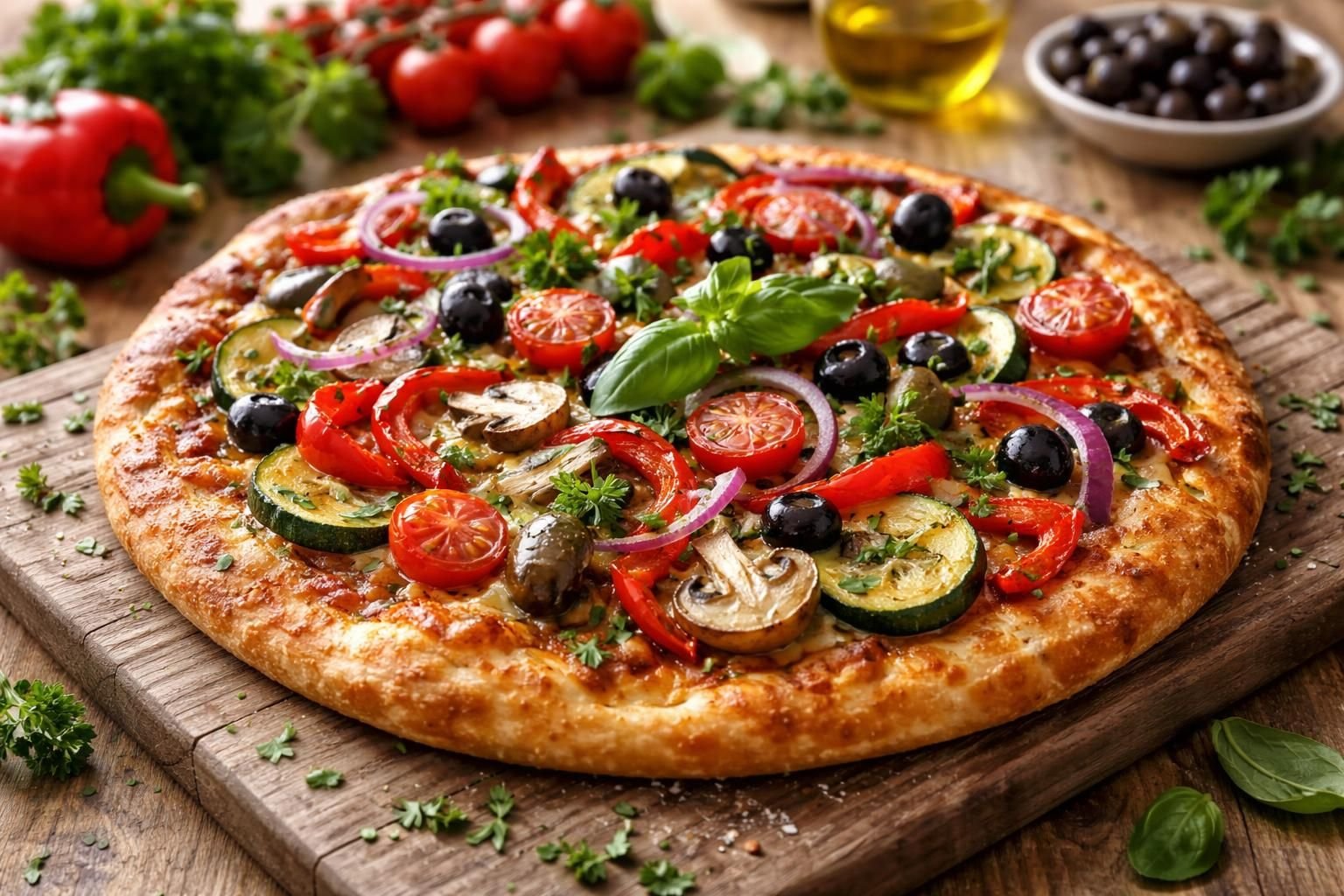 découvrez cette pizza de pain savoureuse qui vous fera apprécier les légumes comme jamais auparavant.