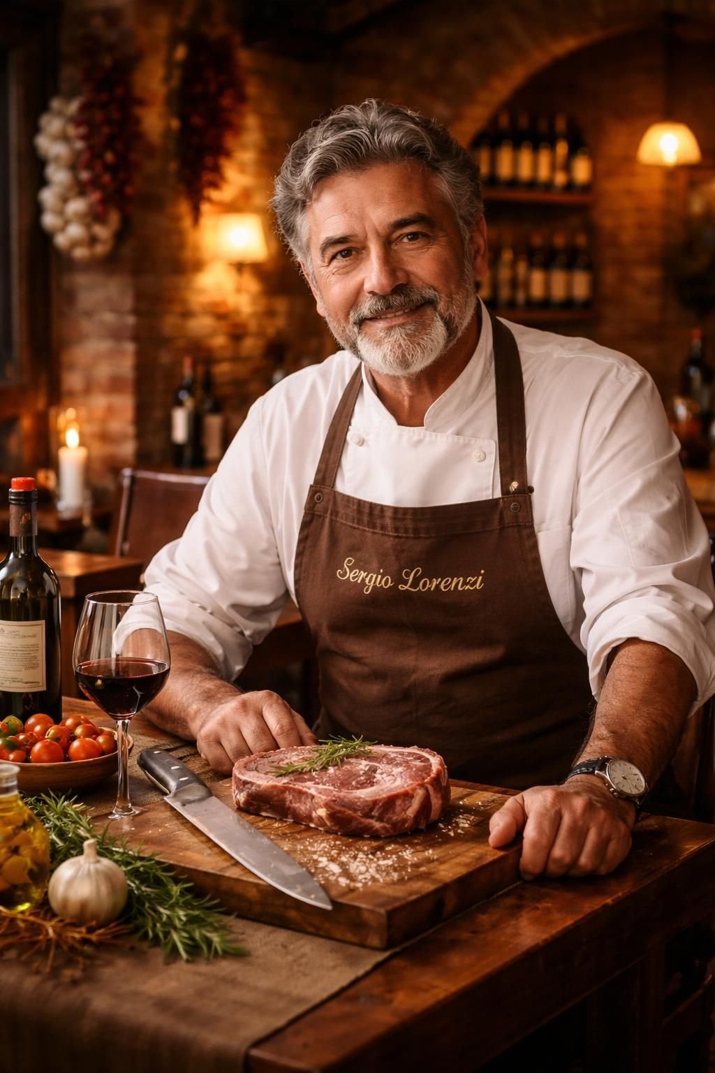 disparition de sergio lorenzi, chef étoilé à 89 ans et inventeur de la célèbre tagliata de bœuf, une figure emblématique de la gastronomie.