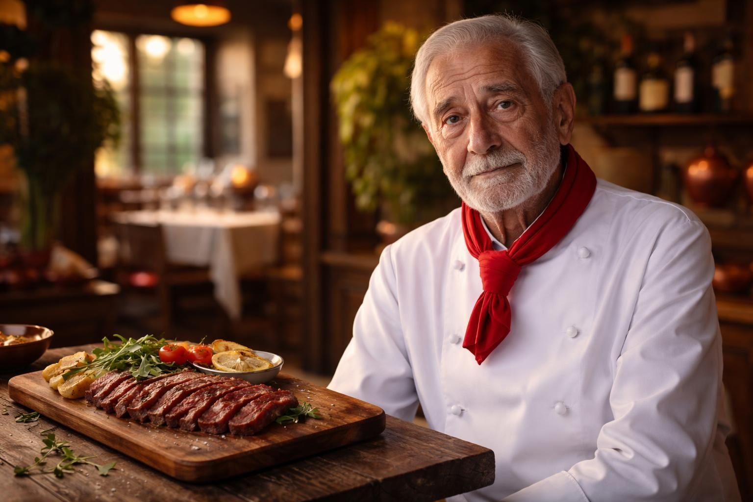découvrez l'hommage à sergio lorenzi, chef étoilé et inventeur de la célèbre tagliata de bœuf, disparu à l'âge de 89 ans.