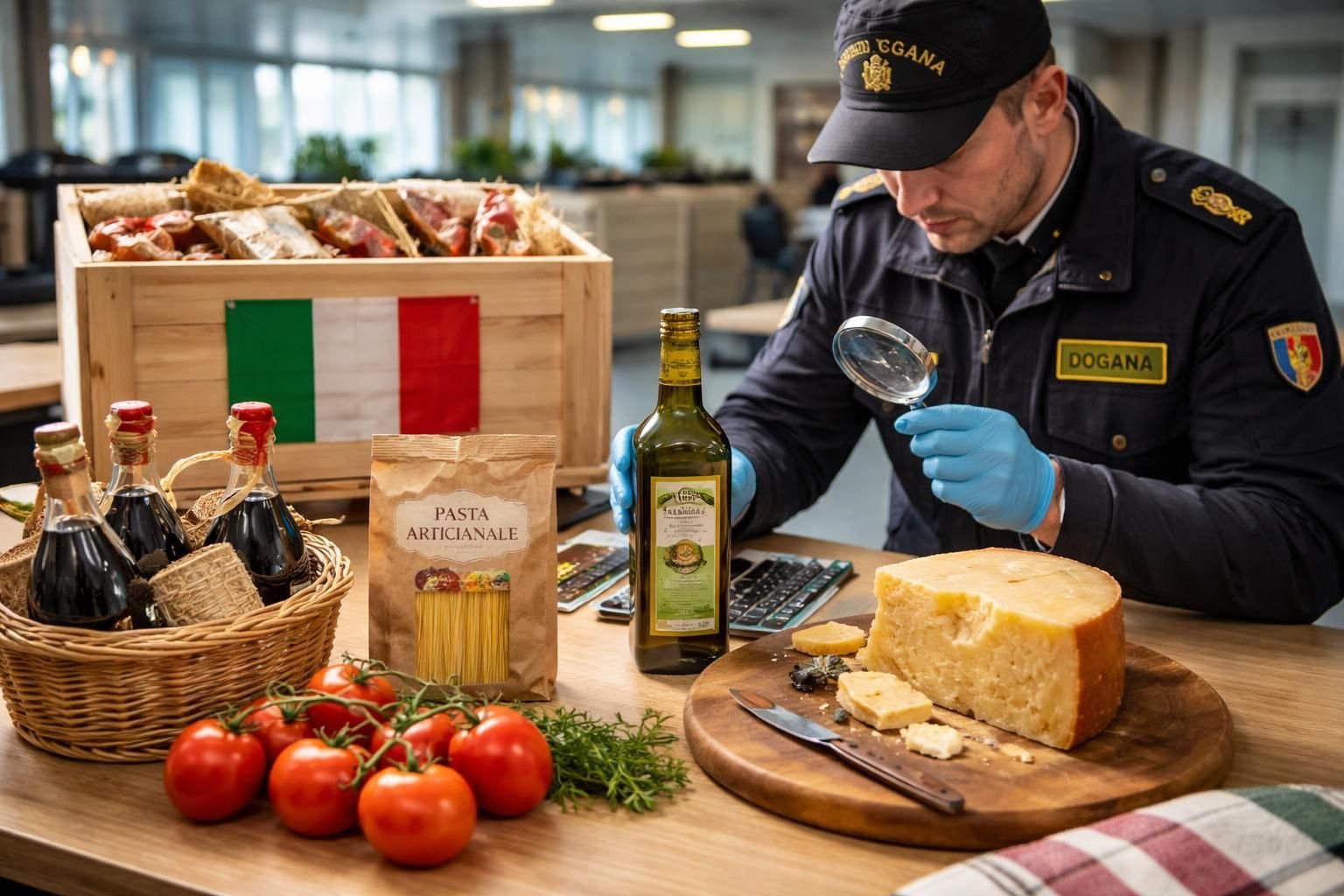 découvrez les règles essentielles des douanes pour l'importation de produits alimentaires italiens et assurez un processus d'importation réussi et conforme.