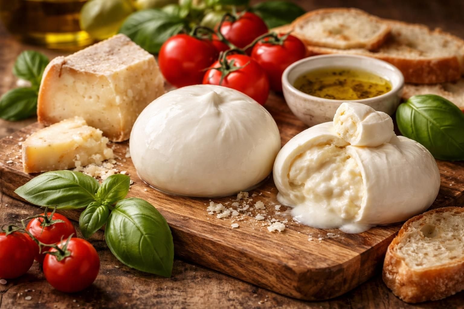 découvrez notre guide complet des fromages italiens, incluant mozzarella, burrata, pecorino et bien d'autres délices traditionnels à savourer.