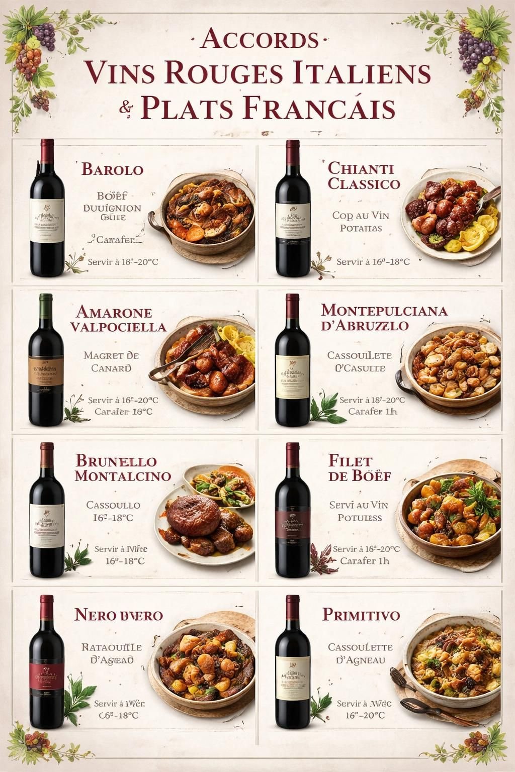 découvrez notre sélection des meilleurs vins italiens, parfaits pour sublimer la restauration française et offrir une expérience gustative unique.