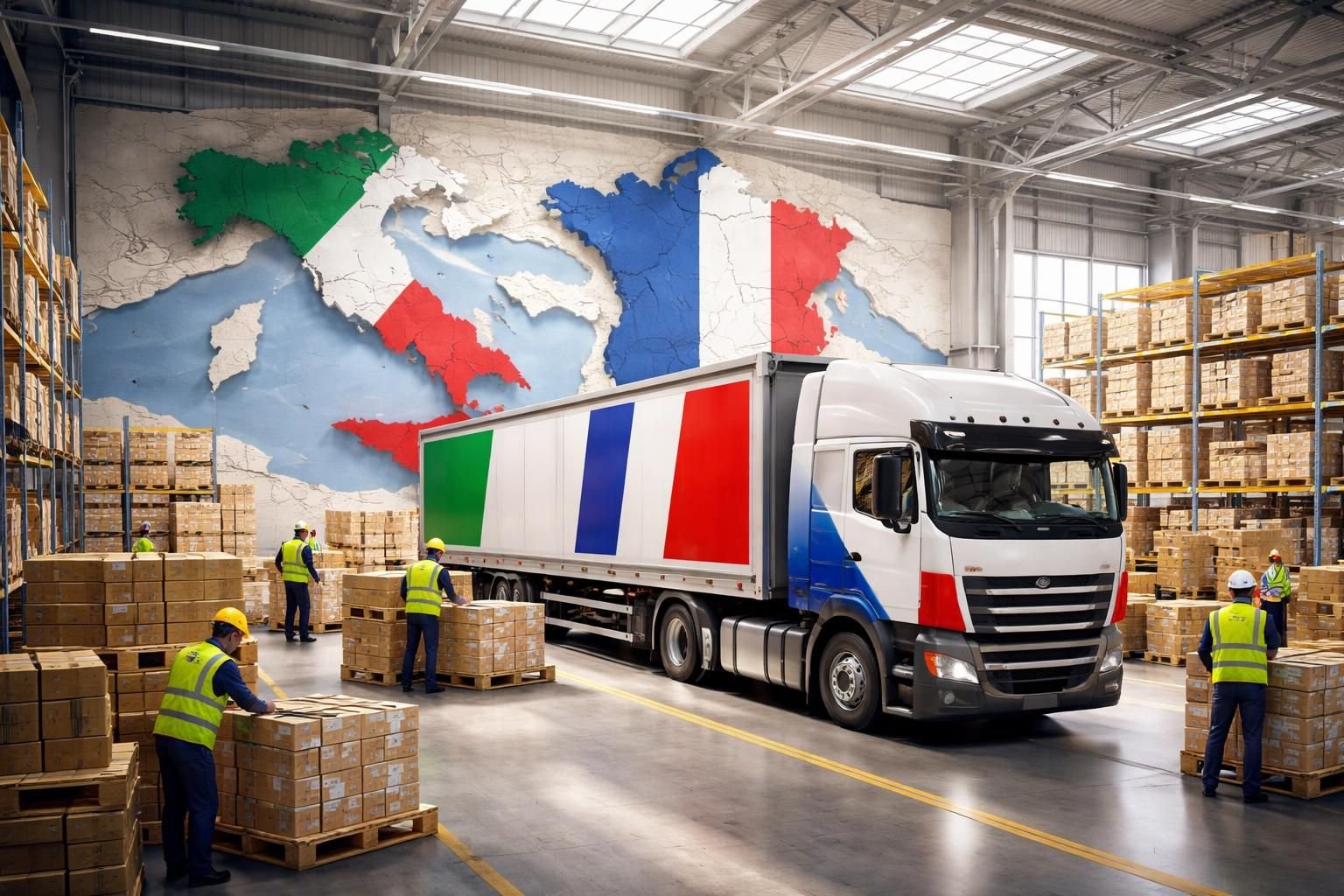 découvrez nos solutions logistiques efficaces entre l'italie et la france, spécialement conçues pour répondre aux besoins des professionnels. optimisez vos transports et vos échanges commerciaux en toute simplicité.