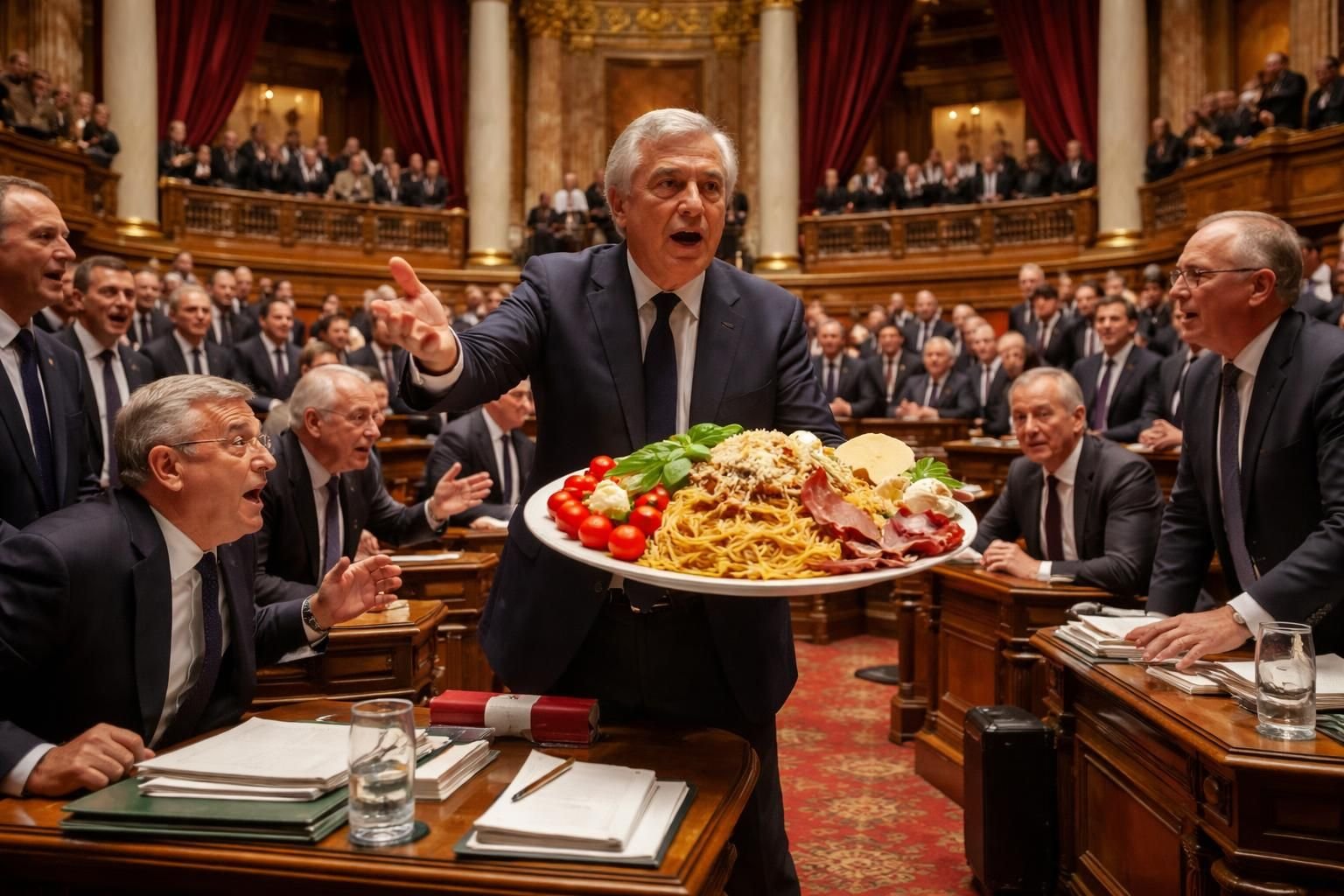 découvrez le vif débat au sénat mettant à l'honneur l'excellence et la richesse de la cuisine italienne, entre tradition et innovation.