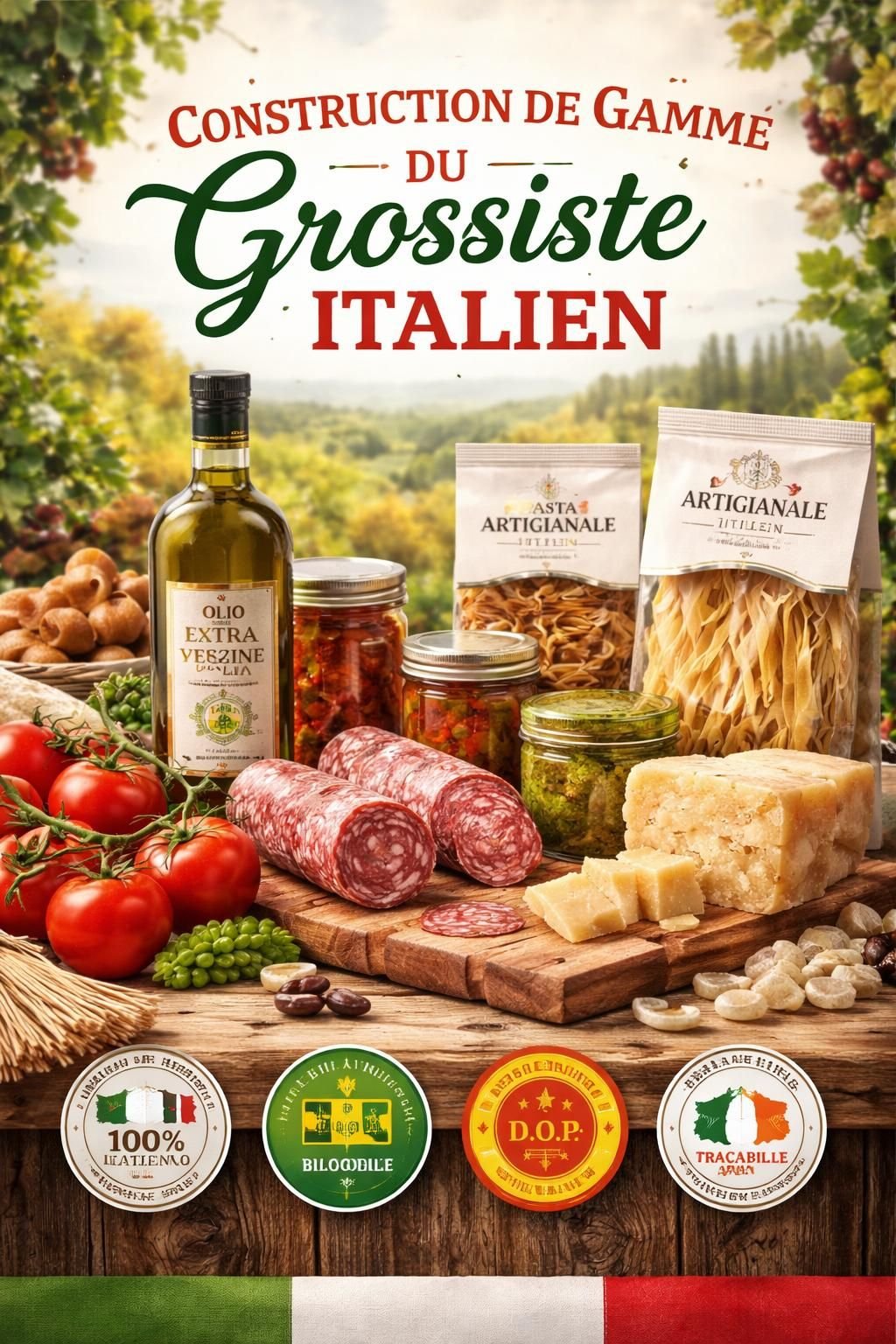 découvrez comment un grossiste italien conçoit sa gamme de produits grâce à des stratégies efficaces et des étapes clés pour réussir sur le marché.