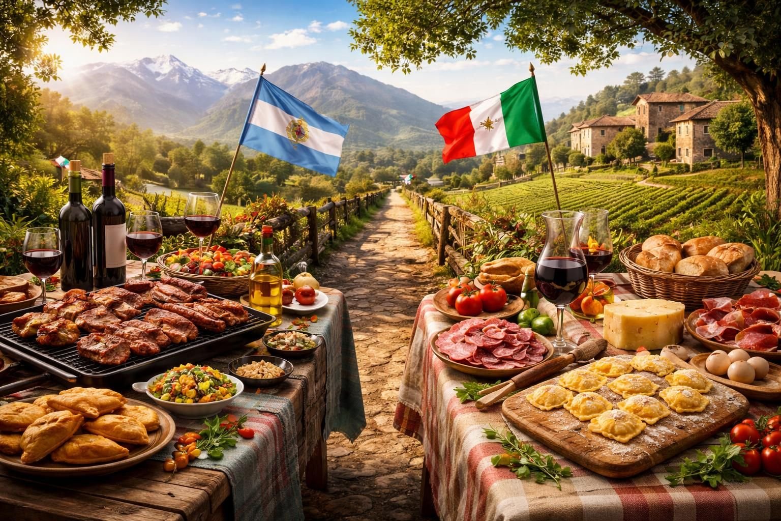 découvrez un voyage gourmand de l'argentine à la romagne, à la rencontre des saveurs authentiques, des cultures riches et des traditions culinaires uniques.