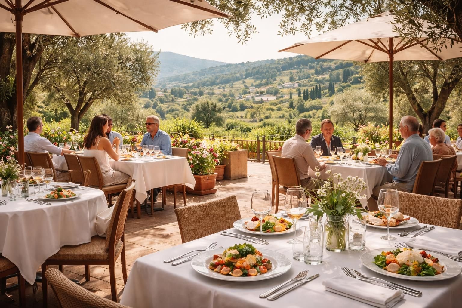 découvrez un restaurant gastronomique juste à l'extérieur de milan offrant un menu déjeuner exceptionnel à seulement 18€, alliant saveurs raffinées et prix abordable.