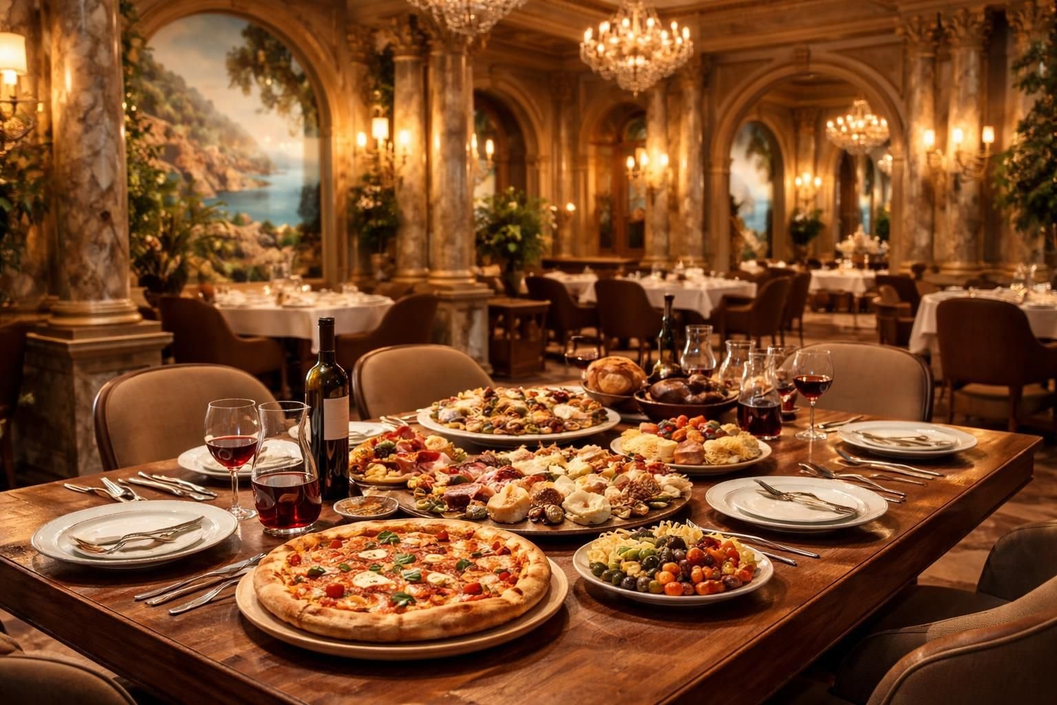 découvrez comment la gastronomie italienne s'invite parmi les hôtels d'exception, offrant une expérience culinaire unique alliant tradition et luxe.