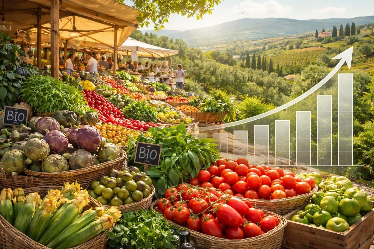 découvrez l'évolution de la demande en produits bio italiens, les tendances actuelles et les perspectives futures du marché biologique en italie.
