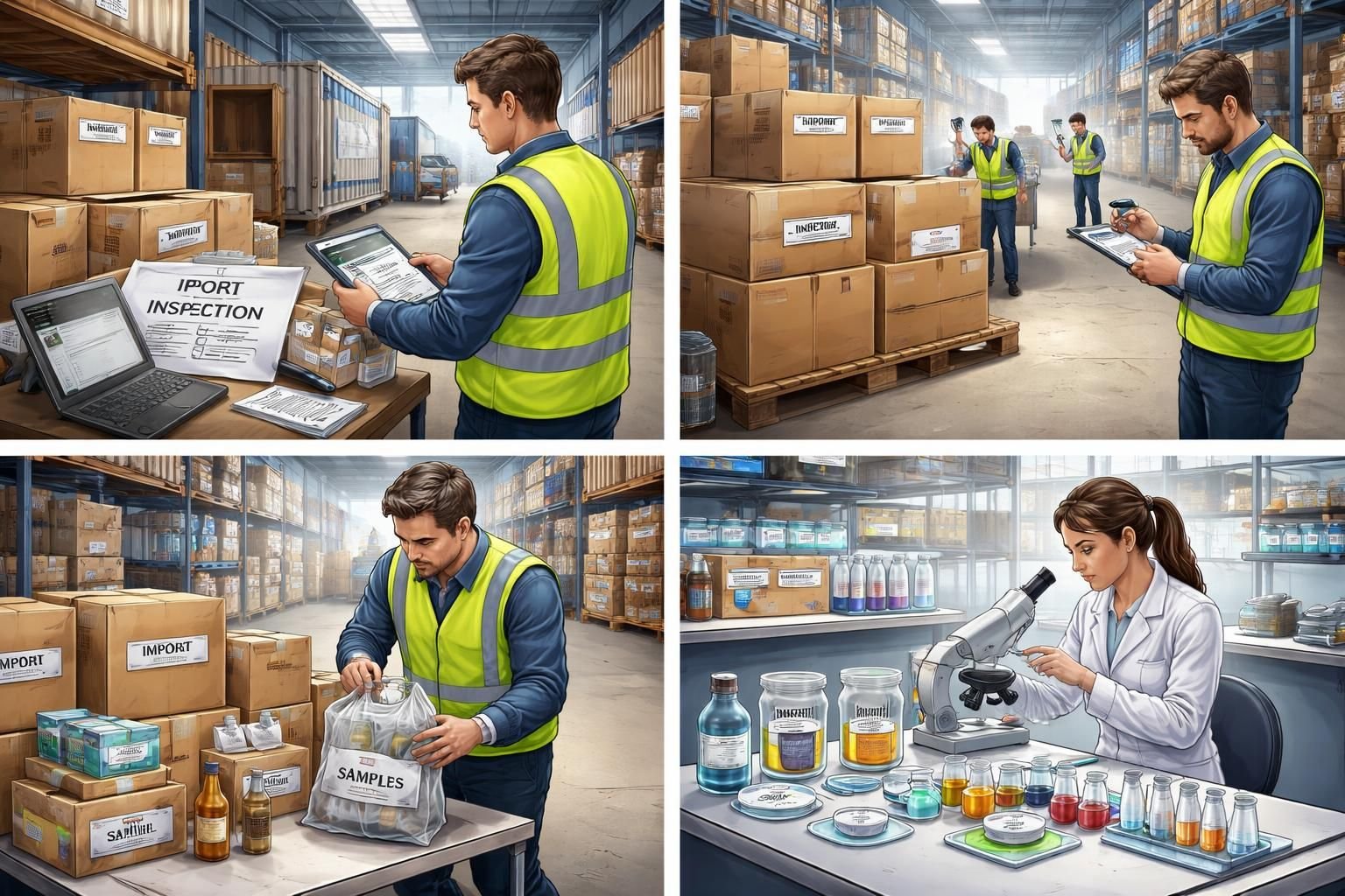 découvrez comment vérifier facilement la conformité des produits importés pour assurer leur qualité et leur conformité aux normes en vigueur.