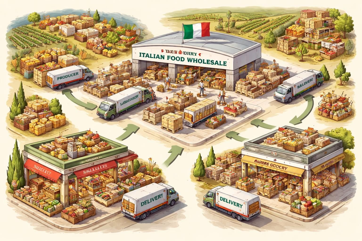 découvrez comment les grossistes spécialisés optimisent la chaîne d'approvisionnement en assurant la distribution efficace des produits entre fabricants et détaillants.