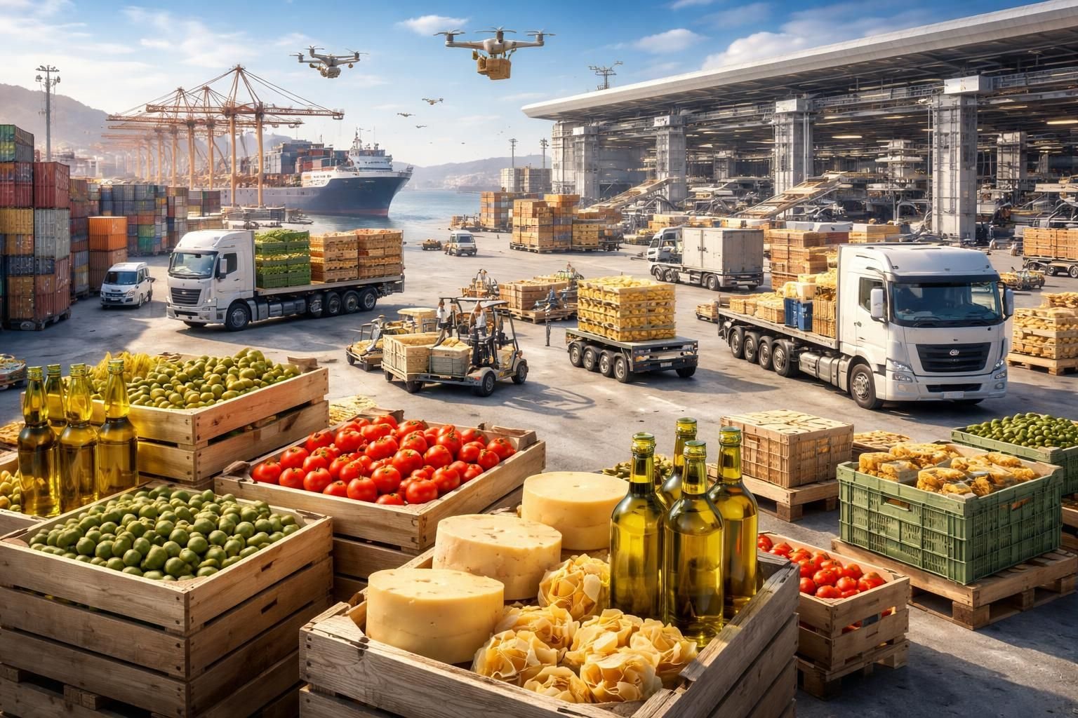 découvrez les tendances clés de l'importation agroalimentaire italienne en 2025, incluant les produits phares, les défis du marché et les opportunités pour les acteurs du secteur.