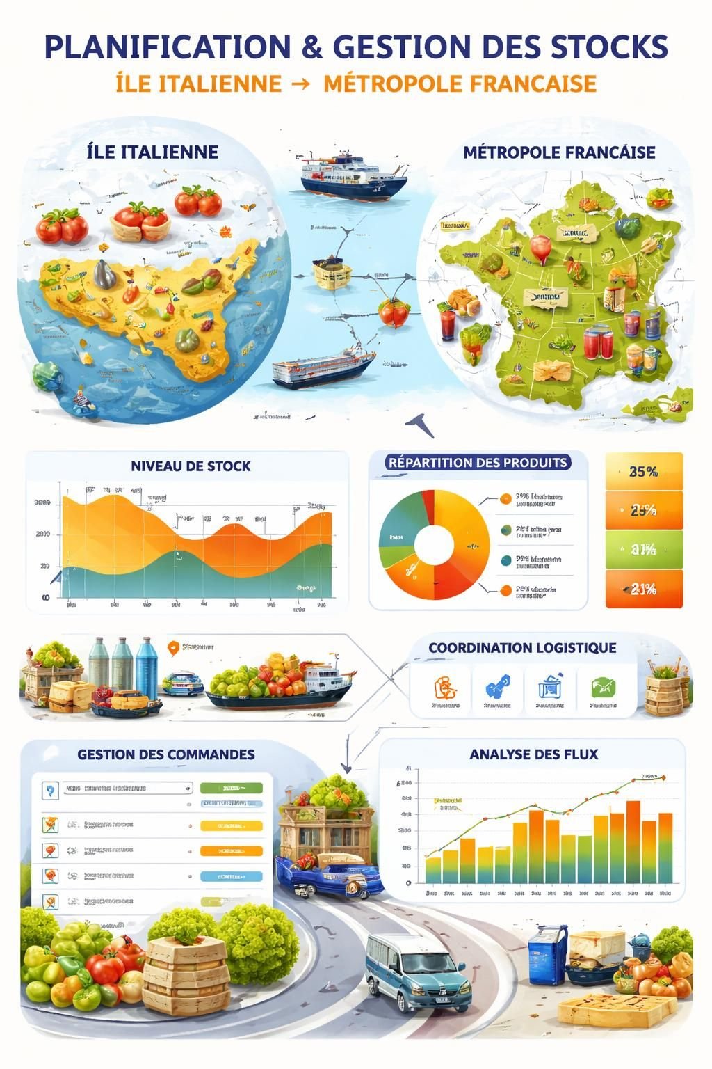 découvrez comment optimiser la chaîne d’approvisionnement entre l’italie et la france pour garantir une logistique fluide, efficace et sans interruption.