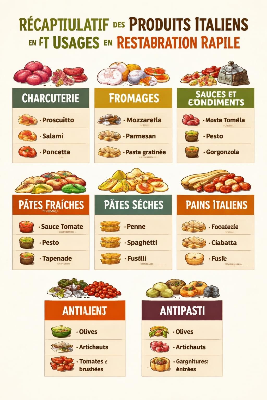 découvrez les produits italiens incontournables pour la restauration rapide et explorez les spécialités qui séduisent les amateurs de saveurs authentiques.