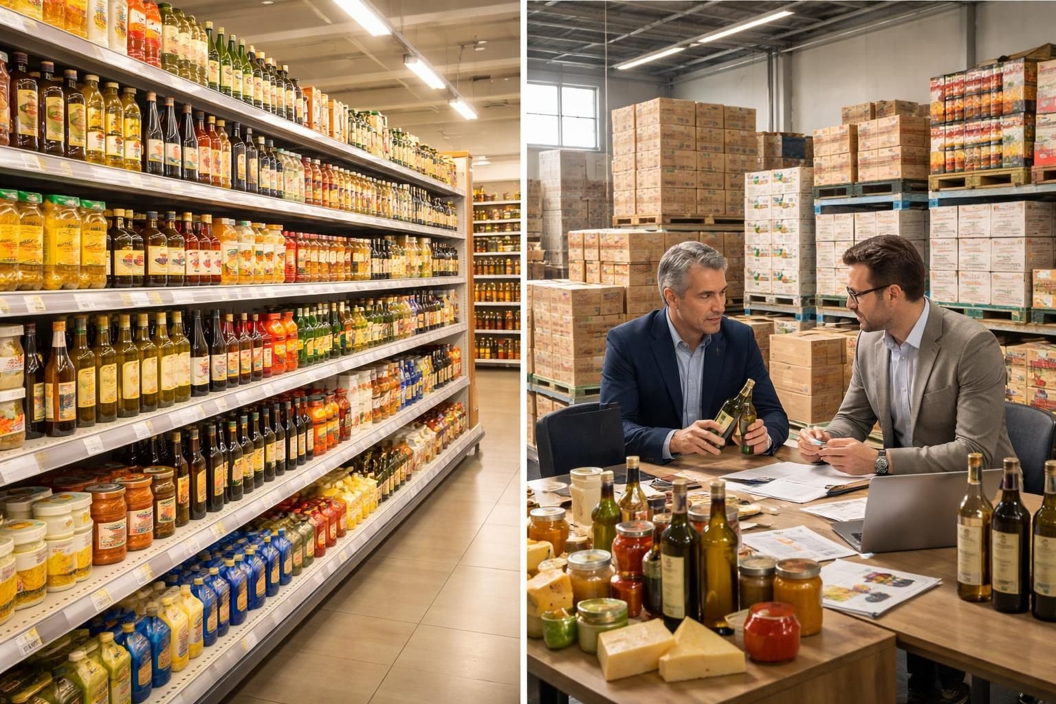 découvrez les différences clés et les opportunités entre la grande distribution et le b2b pour les produits italiens, afin d'optimiser votre stratégie commerciale.
