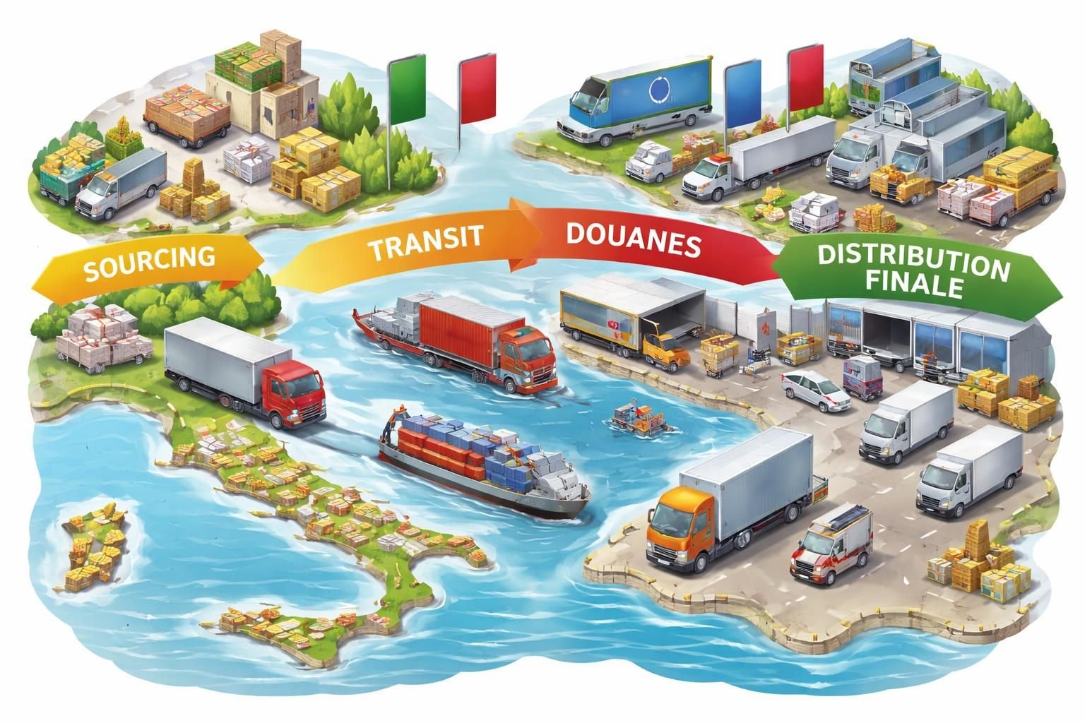 découvrez une étude de cas professionnelle sur l'importation entre l'italie et la france, accompagnée des meilleures pratiques pour optimiser vos échanges commerciaux.