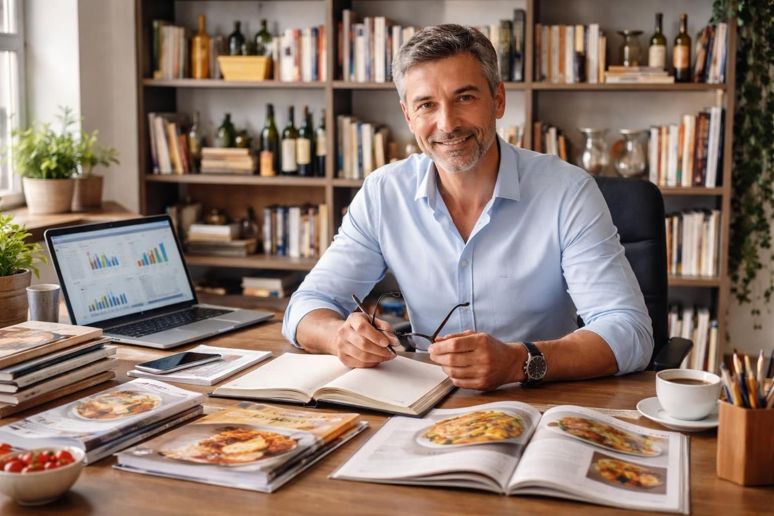découvrez le quotidien passionnant du rédacteur en chef de bon appétit, entre chiffres et délices, où la gourmandise rencontre la rigueur éditoriale.
