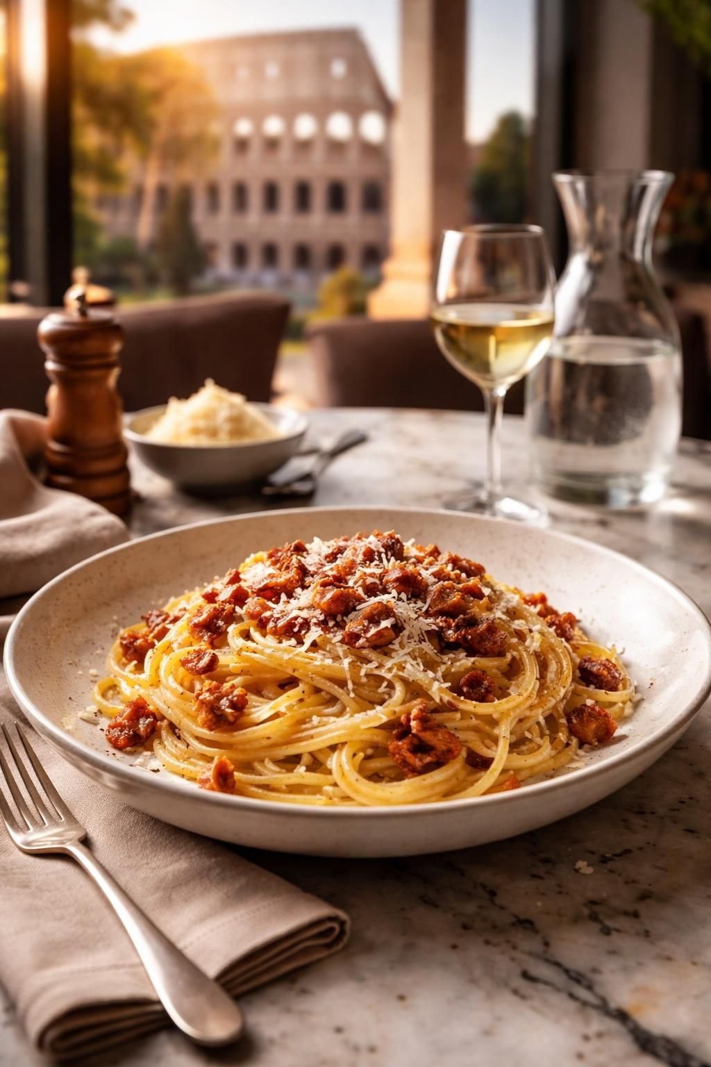 découvrez comment la fameuse recette de la carbonara, souvent adorée, est en réalité une création américaine, bien différente de l'authentique plat italien.