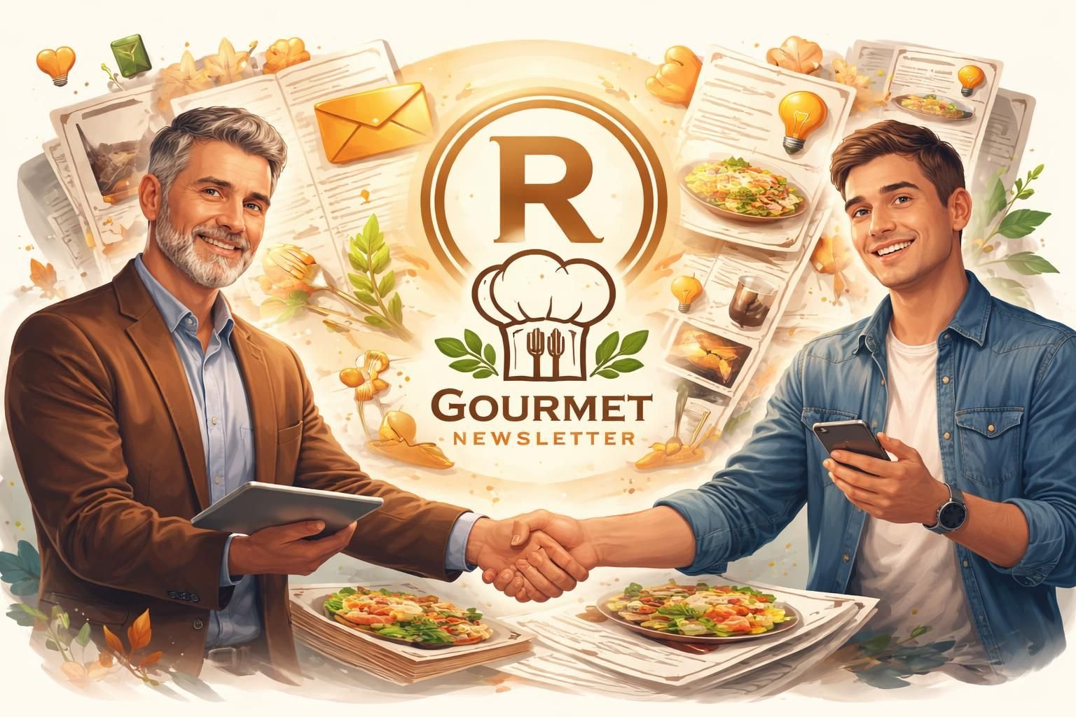 l'ancien propriétaire de gourmet magazine poursuit en justice la nouvelle newsletter gourmet, déclenchant un conflit juridique autour de la marque renommée.