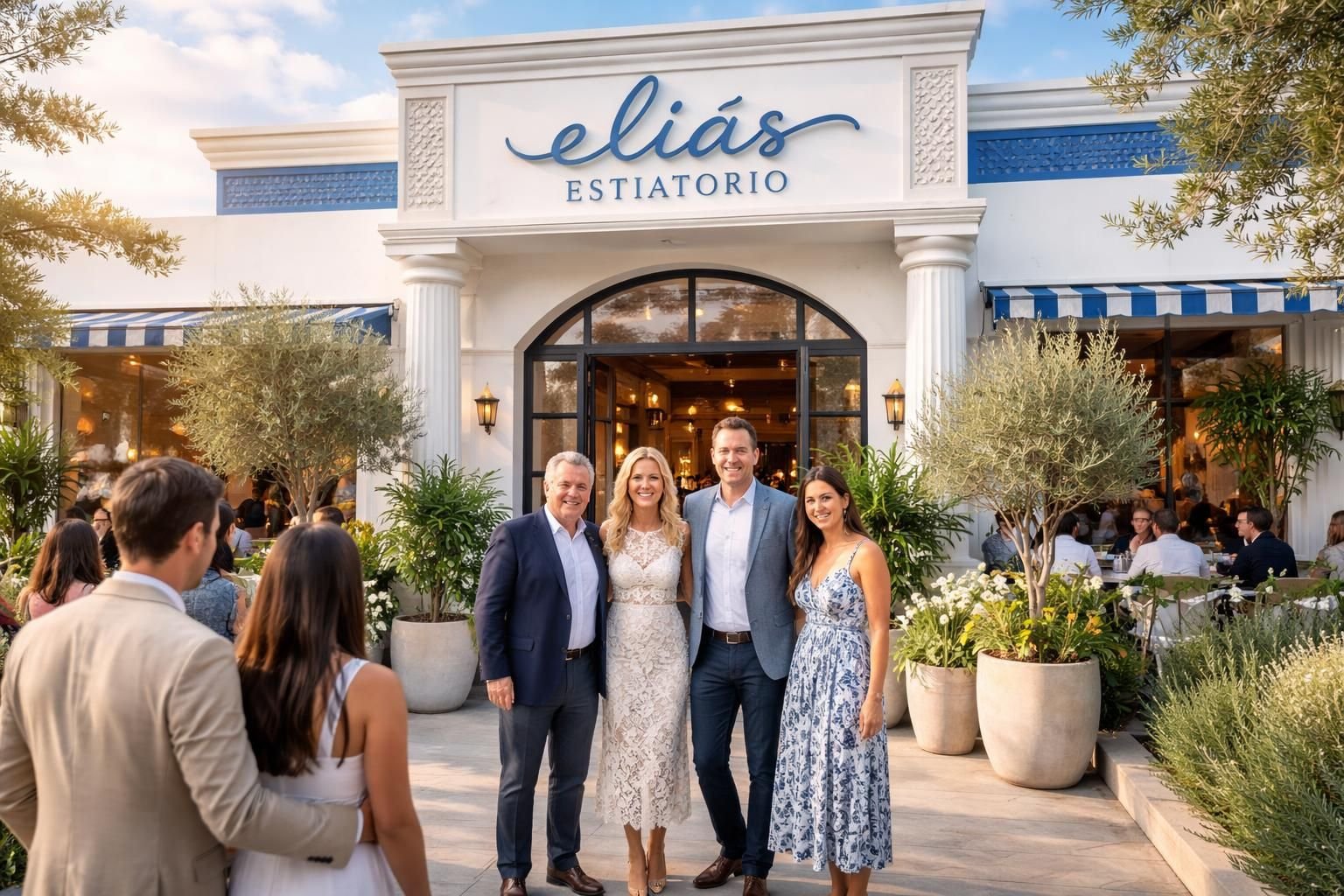 découvrez eliás estiatorio, le nouveau restaurant grec à houston lancé par lombardi family concepts, offrant une expérience culinaire authentique et conviviale.