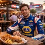 un pilote nascar a été aperçu en train de dîner au one daytona avant la célèbre course coke zero 400, offrant un moment de détente avant la compétition.